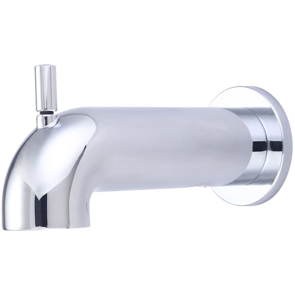Olympia Extended Combo Diverter Tub Spout in Chrome OP-640063 - main